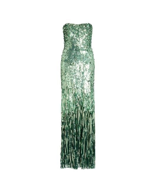 Jenny Packham Green Kimi Gown