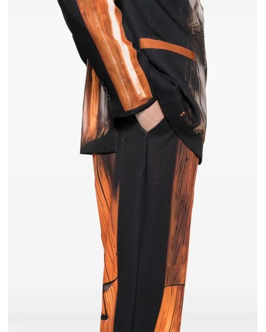 Kidsuper Blue Mannequin Figure Trousers for men
