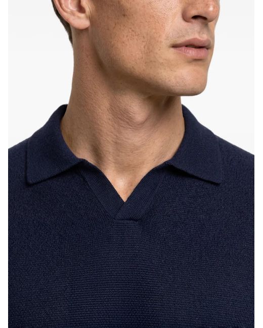 Orlebar Brown Blue Bresson Cashmere Sweater for men