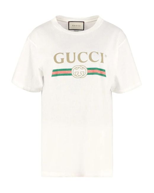 Gucci T-shirts And Polos White