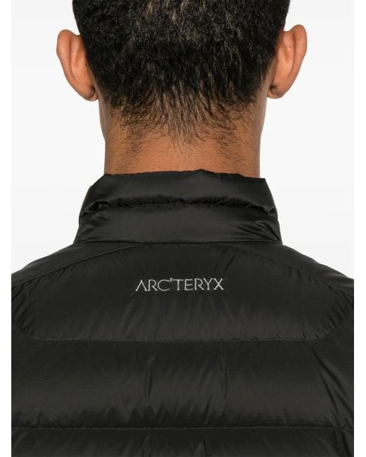 メンズ Arc'teryx パデッドベスト Black