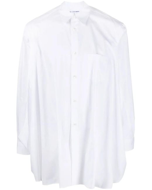 Comme des Garçons White Cotton Shirt for men
