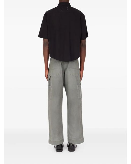 Maison Margiela Black Cotton Shirt for men