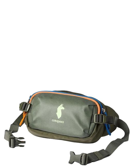 COTOPAXI Green Allpa Logo-Print Belt Bag for men