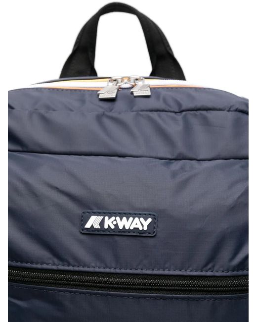K-Way Blue Laon Backpack