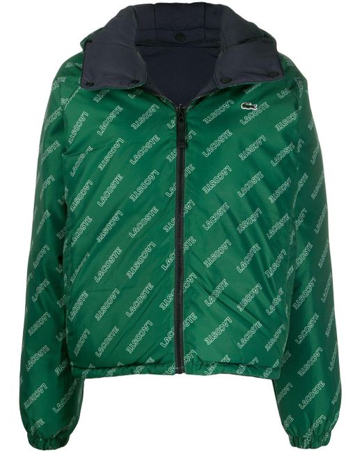 Logo Puffer Reversible Jacket 