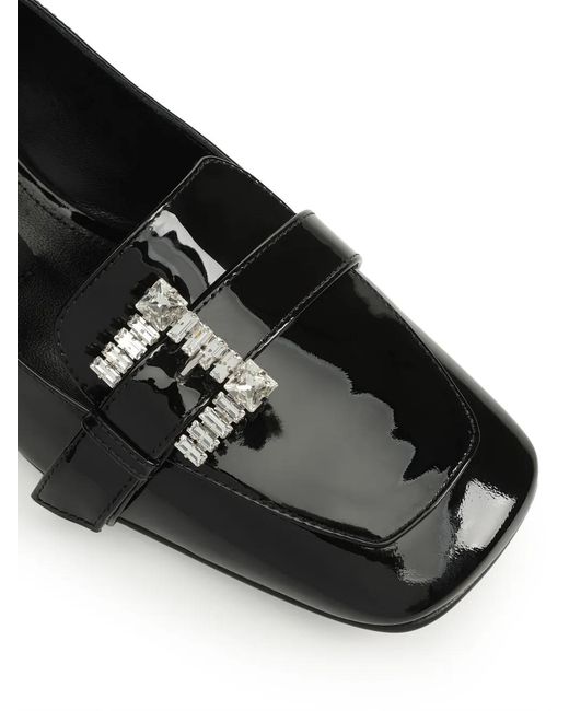 Sergio Rossi Black Twenty Buckle Pumps