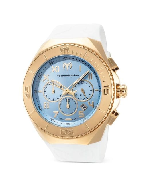 TechnoMarine Blue Manta Ocean 48Mm Watch for men
