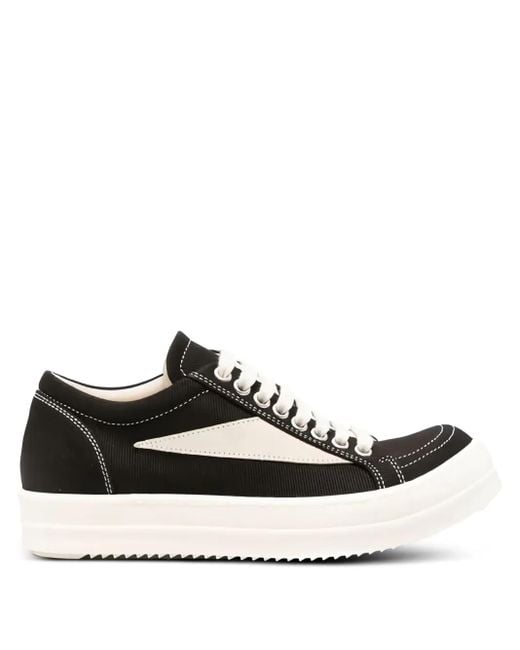 Rick Owens Black Vintage Sneaks Sneakers