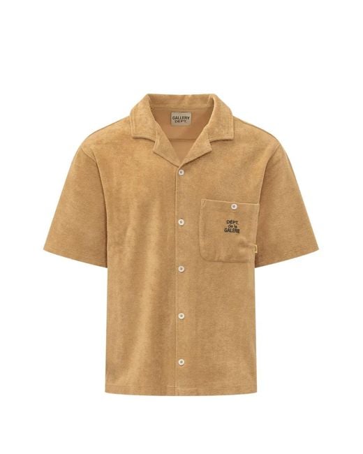 GALLERY DEPT. Natural French Parker Terry-Cloth Shirt
