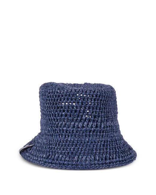 Weekend by Maxmara Blue Fragore Bucket Hat
