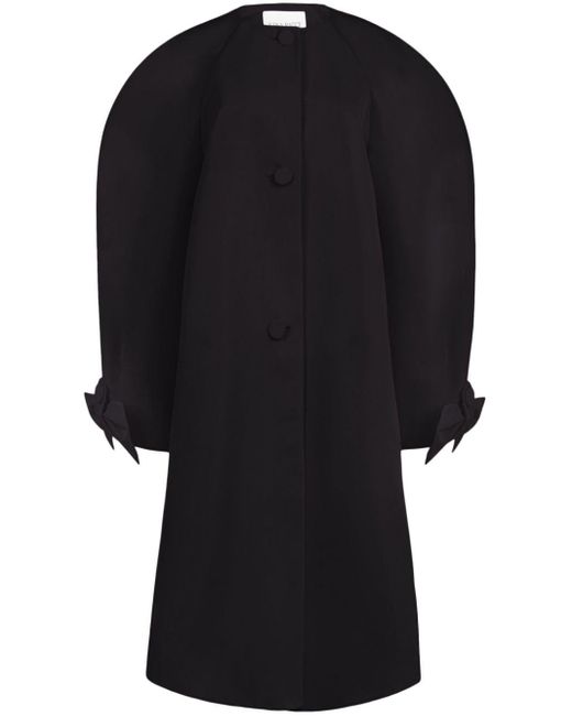 Nina Ricci Black Opera Oversize Coat