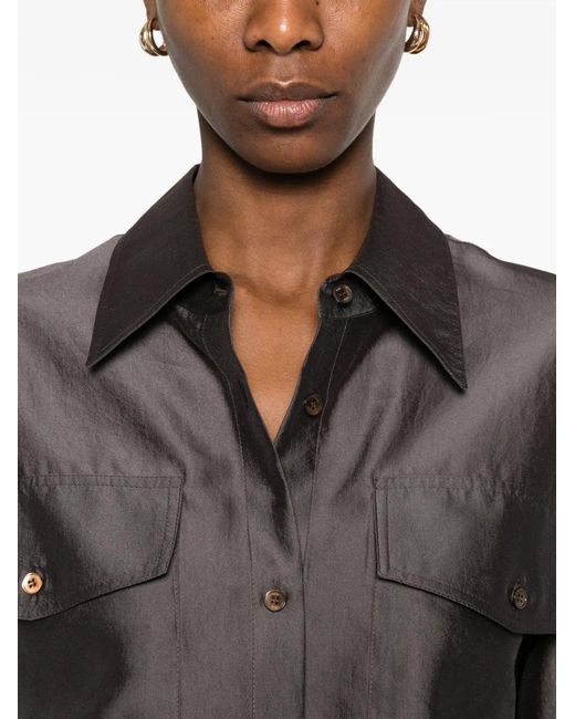 R2W Brown Pocket Button Shirt