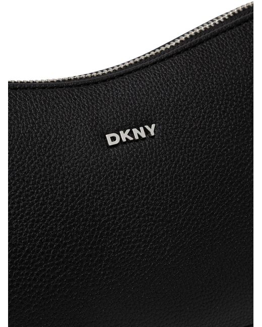 DKNY Black Logo-Plaque Shoulder Bag