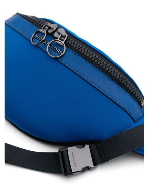 Michael Kors Blue Brooklyn Scuba Belt Bag for men