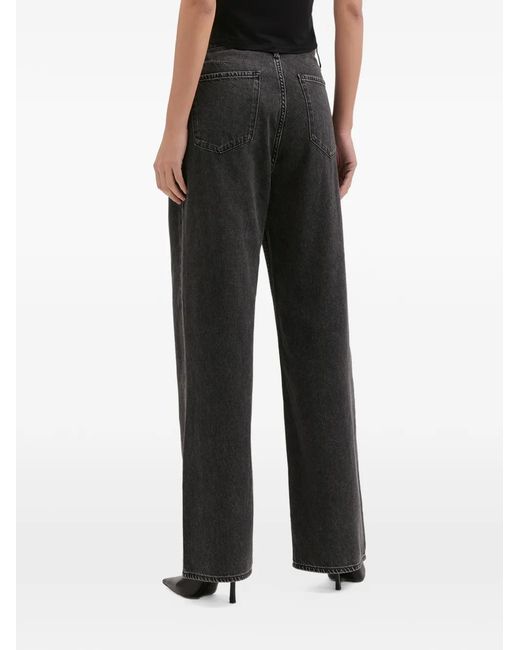 Vaqueros Con Cintura Con Cordones Rag & Bone de color Black