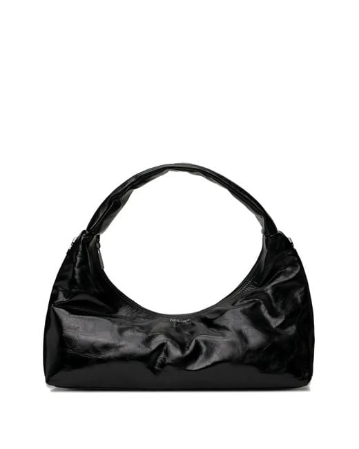Off-White c/o Virgil Abloh Black Leather Shoulder Bag