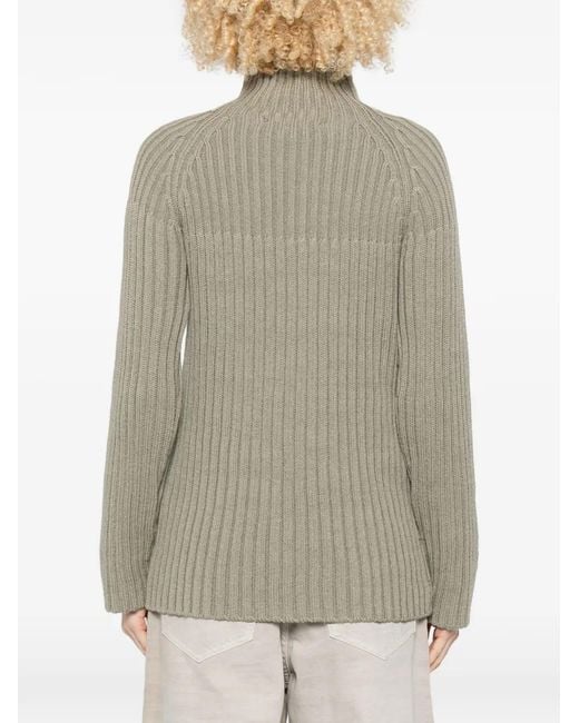 Our Legacy Green Column Zip Cardigan