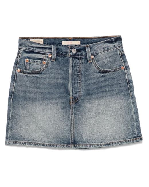 Minifalda Icon Levi's de color Blue