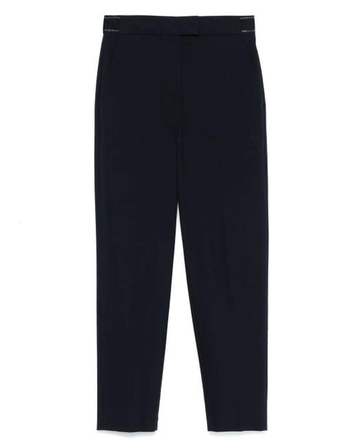 Brunello Cucinelli Blue Tapered Trousers