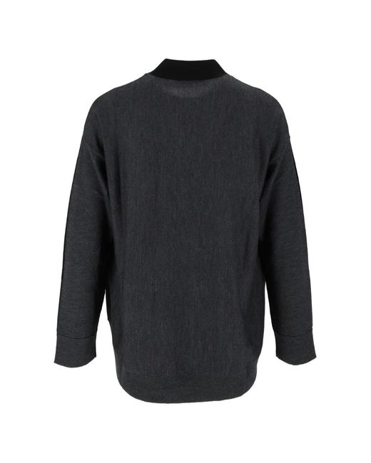 Kangra Black Colour-Block Pocket Jacket