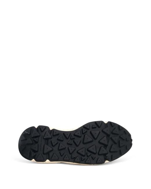 Flower Mountain Brown Yamano 3 Panelled Sneakers for men