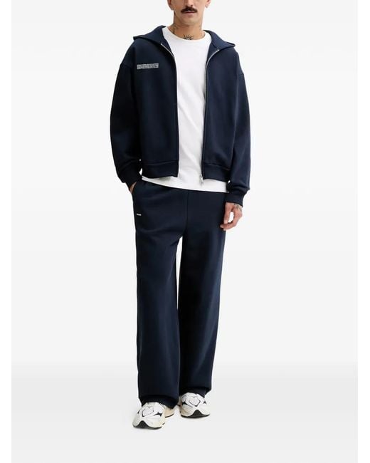 PANGAIA Blue Elasticated Track Pants