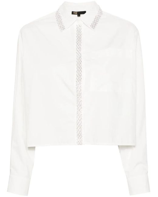 Maje ビーズカラーシャツ White