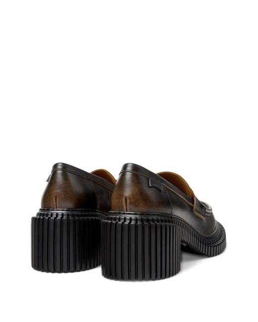 Camper Black Mocassini