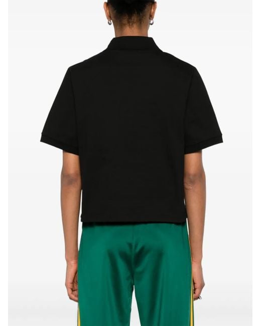 KENZO Black Boke Flower 2.0 Cotton Polo Shirt