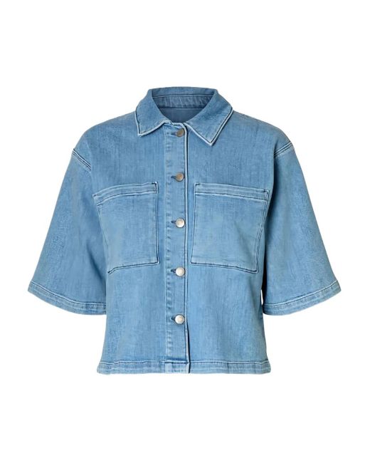 Camicia Denim di SELECTED in Blue