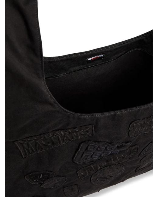 DSquared² Black X Magliano Shoulder Bag for men