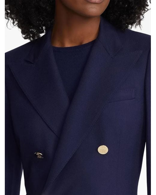 Ralph Lauren Blue Double Breasted Blazer