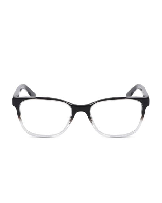 Nike Brown Brille Mit Eckigem Gestell