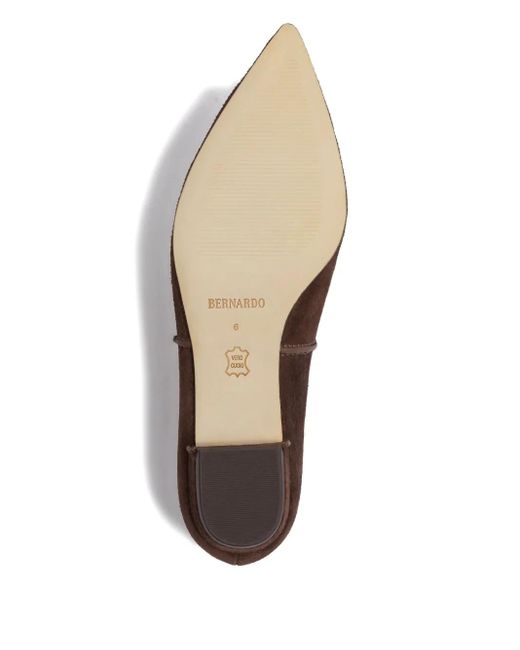 Bernardo Brown Lana Flat Pumps
