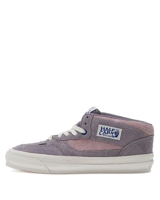 Vans Gray Og Half Cab Lx Sneakers for men