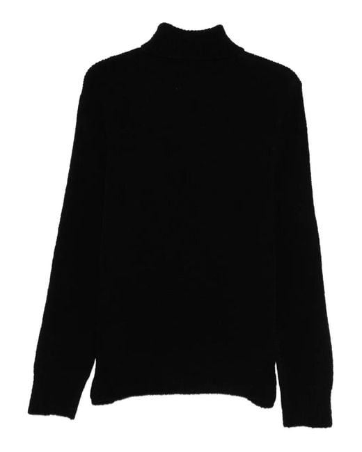 Barena Black Roll-Neck Jumper for men