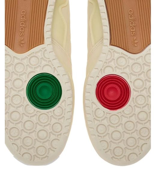 Adidas Natural Embroidered-Patch Sneakers for men