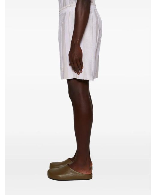 Givenchy White New Board Shorts for men