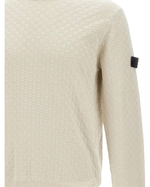 Pull À Patch Logo Peuterey pour homme en coloris White