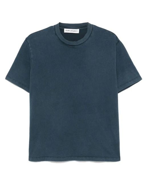 Our Legacy Blue Box T-Shirt for men