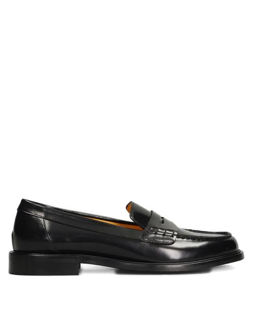 Mara Bini Black Patty Loafers