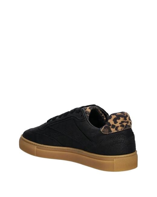 COPENHAGEN Black Suede Sneakers