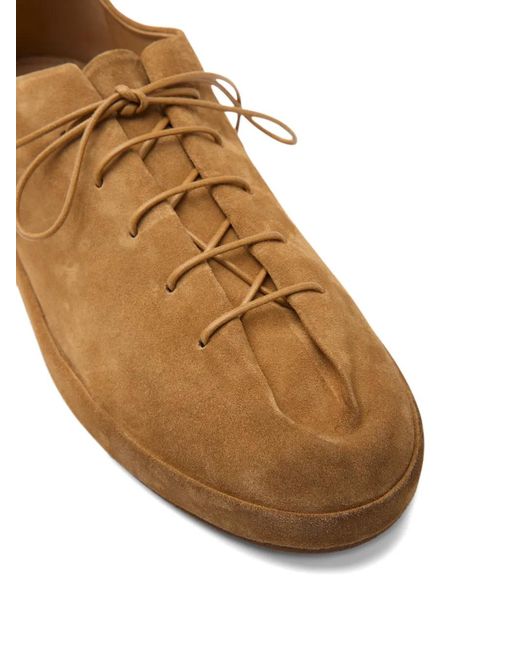 Marsèll Brown Scatopelle Lace-Up Derby Shoes for men