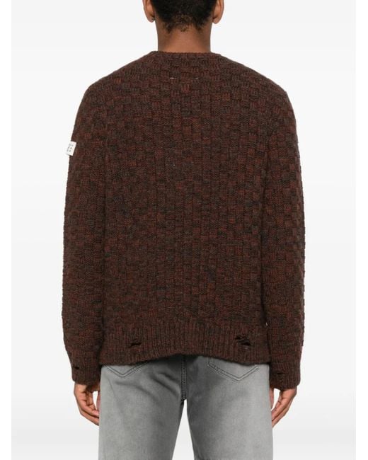 MM6 by Maison Margiela Brown Sweaters for men