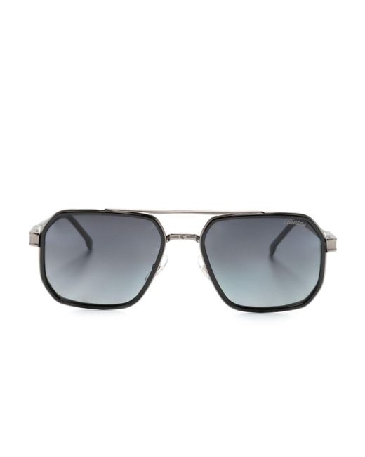 Carrera Gray Rectangle-frame Sunglasses for men