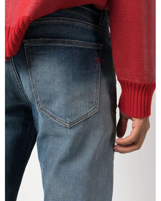 DIESEL Blue 2019 D-Strukt Slim-Cut Jeans for men