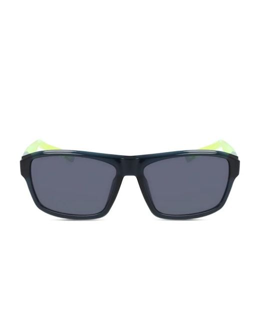Nike Blue Livefree Tempo Rectangle Sunglasses for men