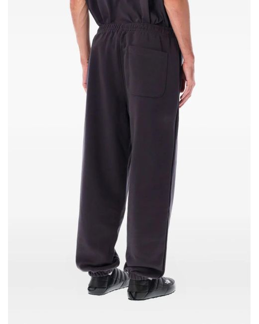 The North Face Black Logo-Patch Track Trousers for men
