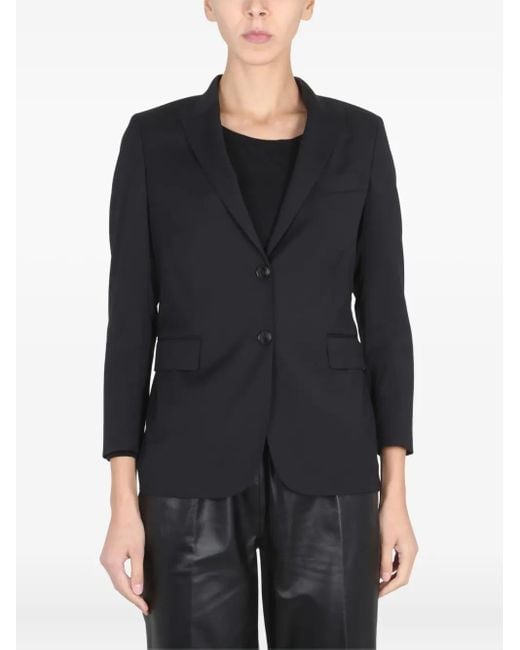 SAULINA Black Angelica Button Jacket